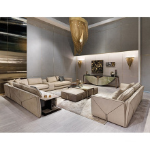 Factory custom leather sofa cover modern sofa cover living room furniture set